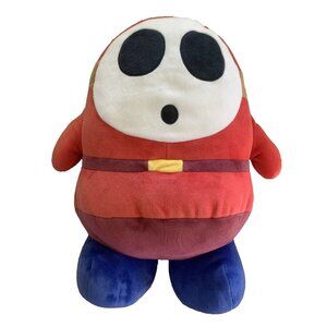 Tomy Club Mocchi- Mocchi- Nintendo Super Mario Bros Shy Guy 16" Mega Plush